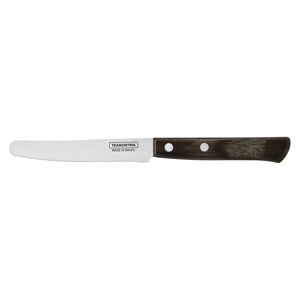 Frühstücksmesser aus rostfreiem Edelstahl mit Holzgriff 22,4 cm