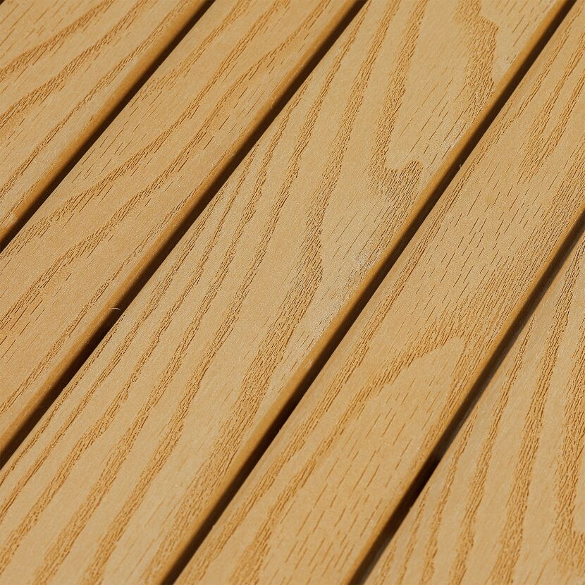 Nahaufnahme Holzmaserung des Loungemöbelsets 'Retiro'