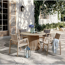 Gartentisch 'Valentina' Akzienhol light teak Ø 120 x 74 cm