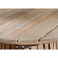 Gartentisch 'Valentina' Akzienhol light teak Ø 120 x 74 cm