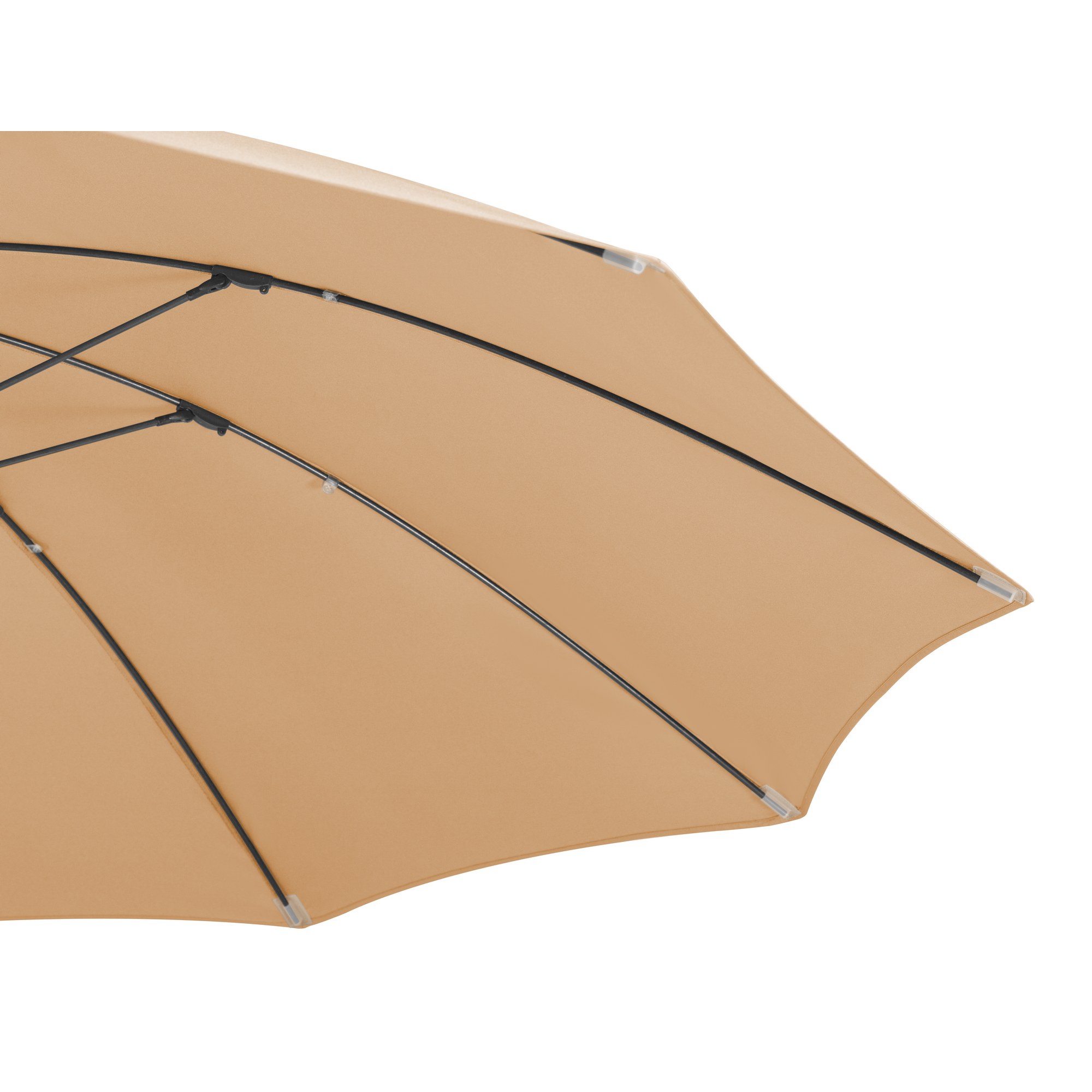 Marktschirm 'Tarifa' Apricot Ø 270 cm