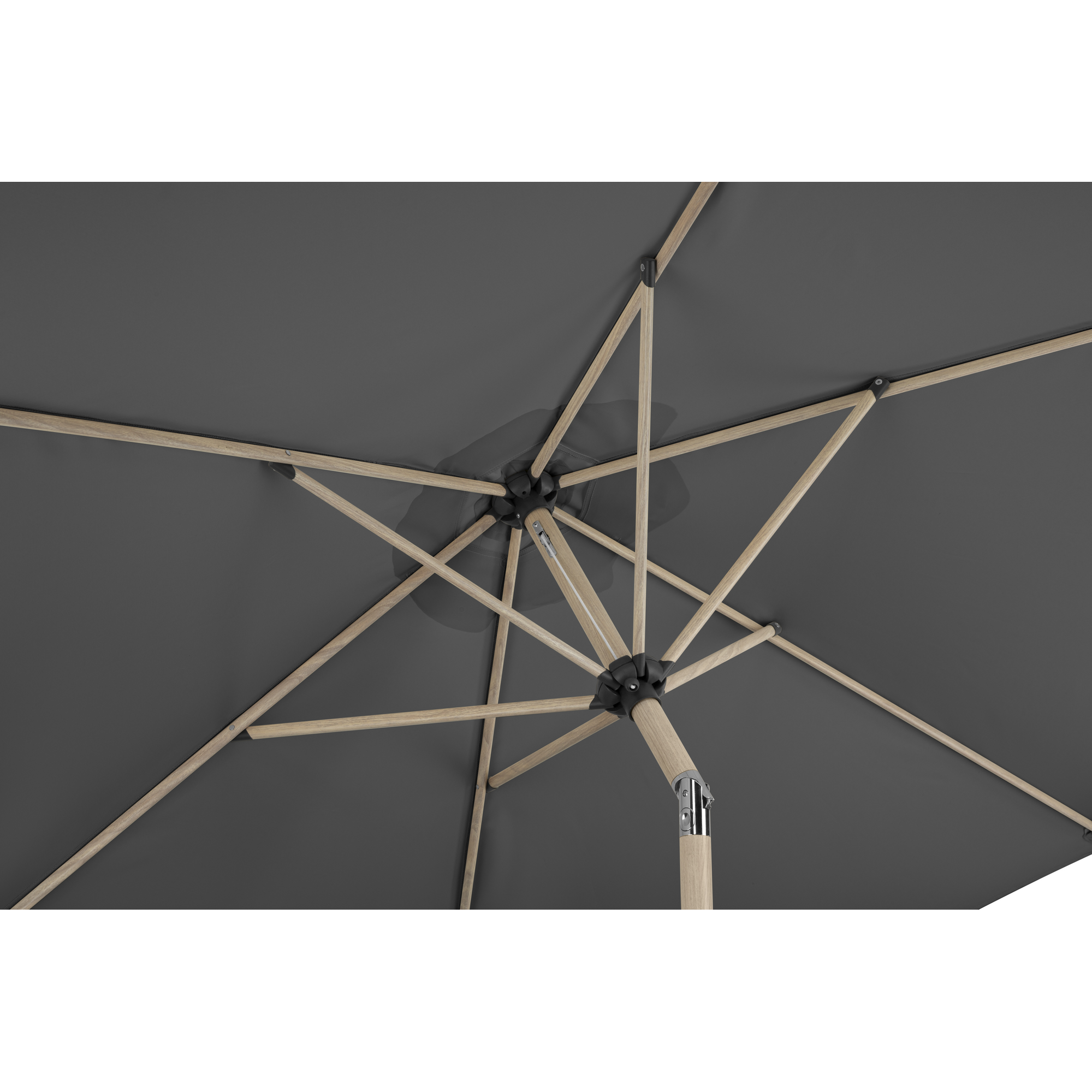 Marktschirm 'Cordoba' anthrazit Ø 270 cm