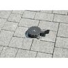 Bodenplatte Stahl 16 x 16 x 40 cm