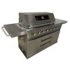 Großer Gasgrill mit sechs Brennern
