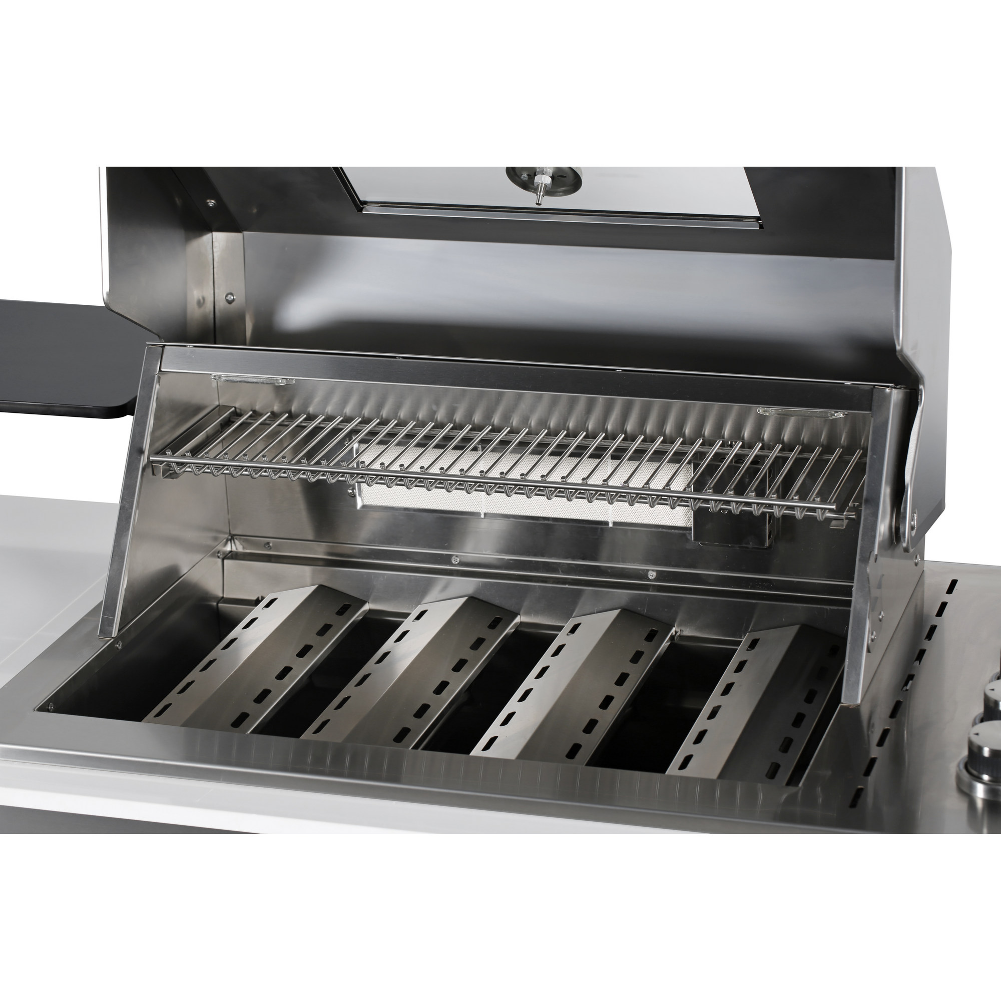 Outdoorküche 'Bradford' schwarz 270 x 92 x 120 cm