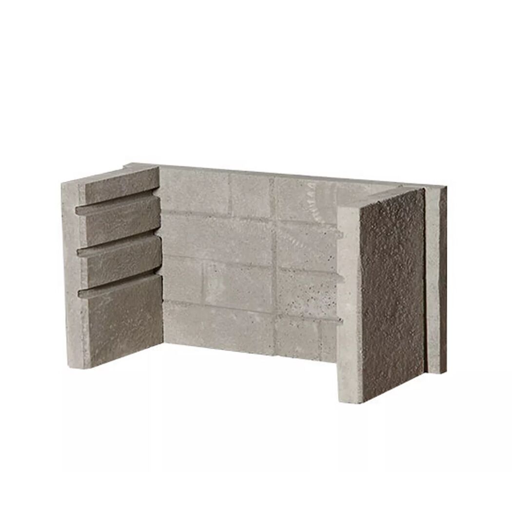 Kamineinsatz aus Beton