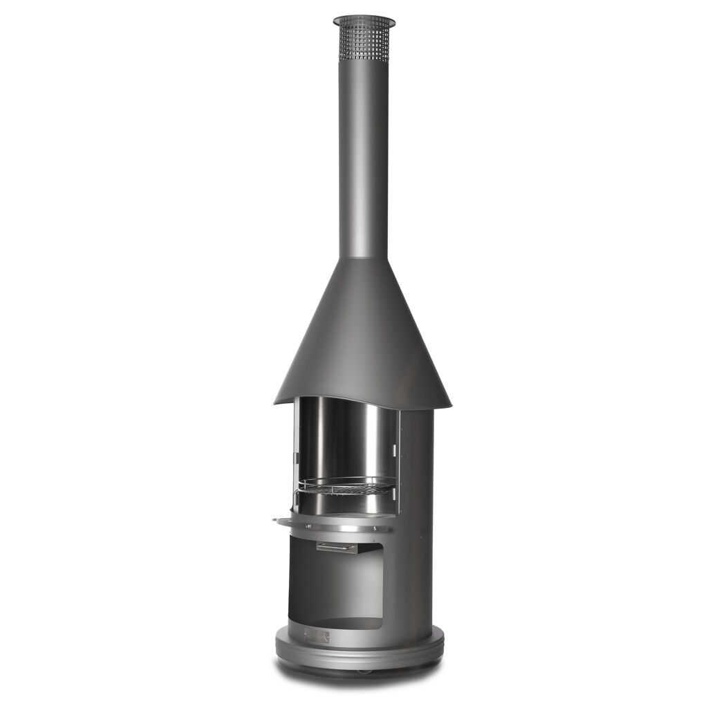 Gartenkamin Auckland mit Grillrost