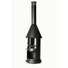 Runder Gartenkamin mit Grillrost