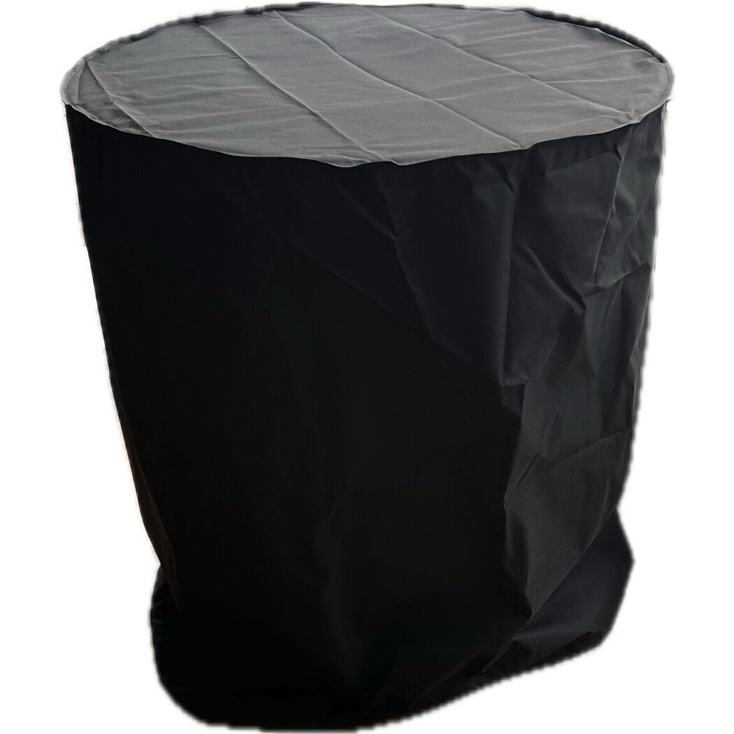 Schwarze Abdeckhaube