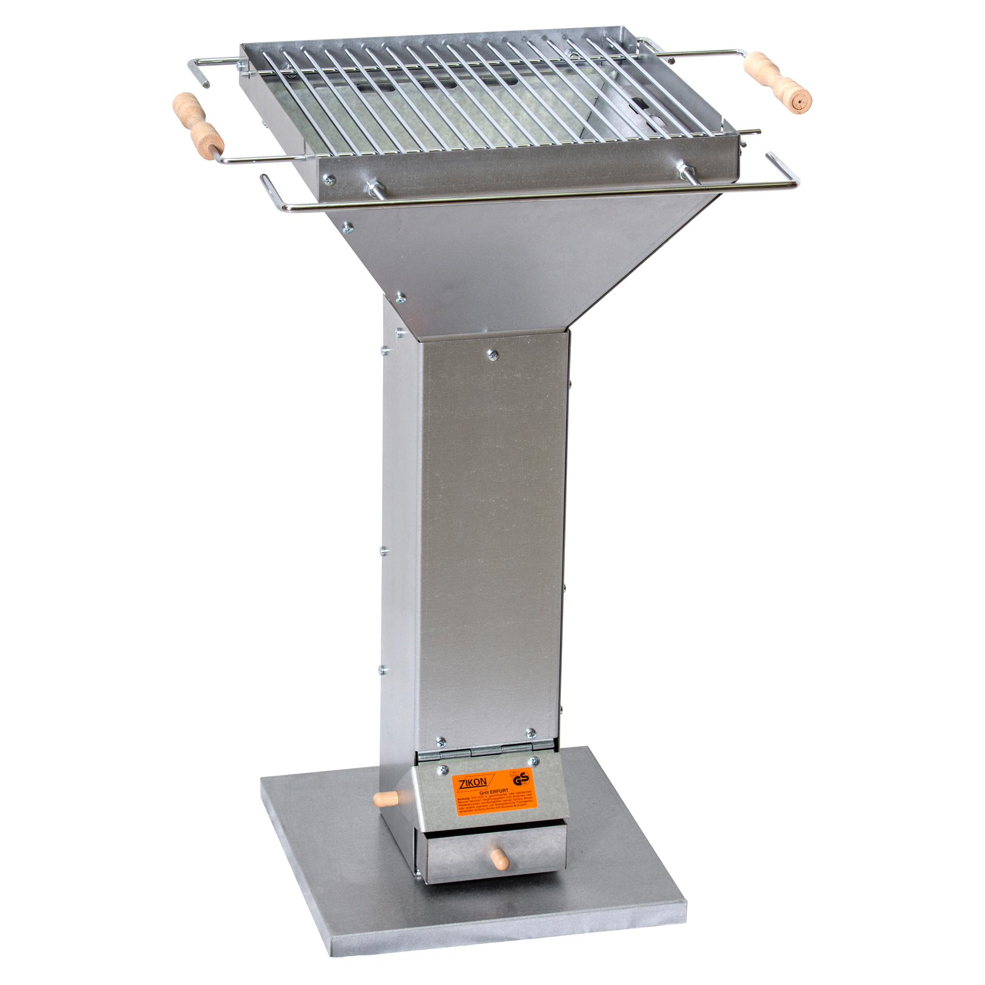 Zikon Standsäulengrill "Erfurt 1" 38 x 38 cm