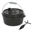 Dutch Oven Gusseisen schwarz Ø 24 cm