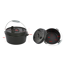 Dutch Oven Gusseisen schwarz Ø 24 cm