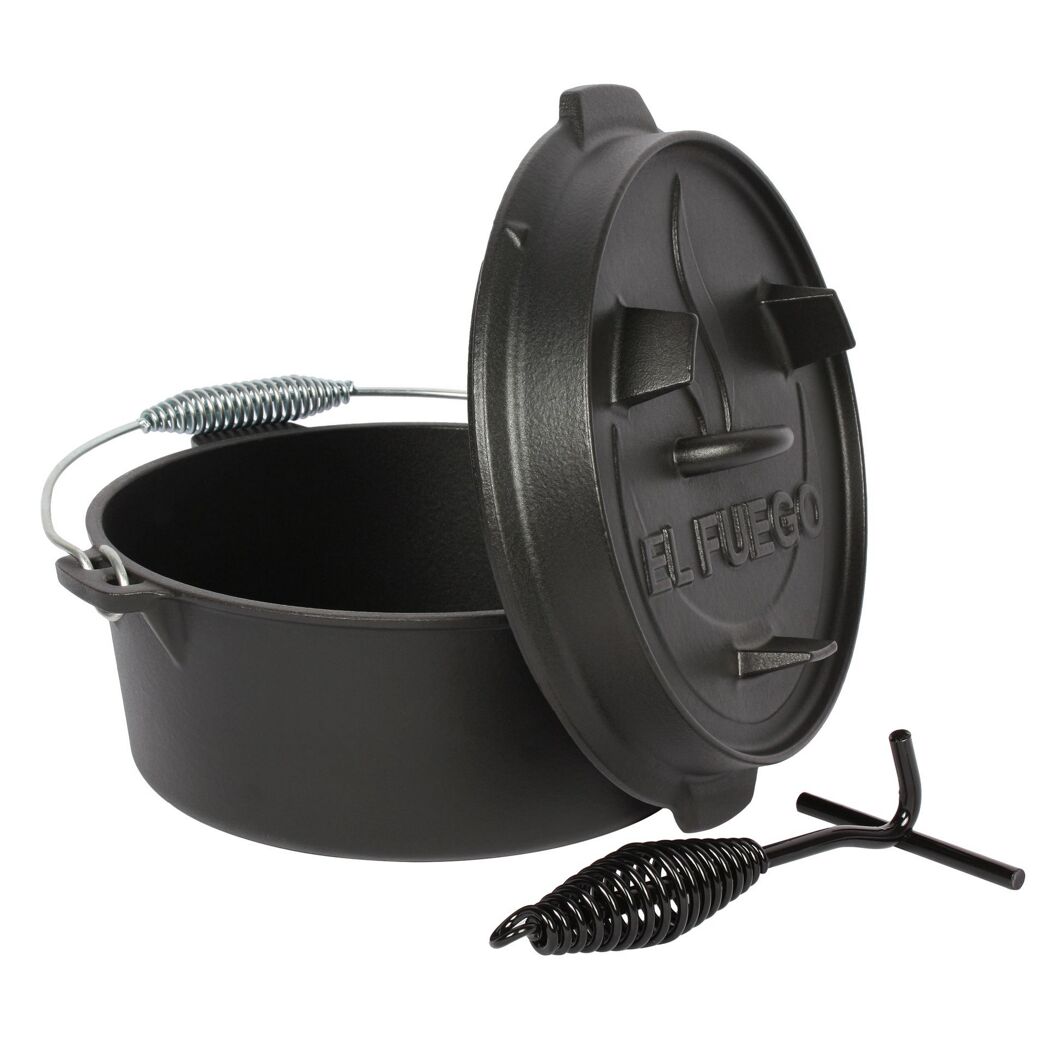 El Fuego Dutch Oven, Deckel geöffnet