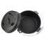 Dutch Oven Gusseisen schwarz Ø 24 cm
