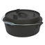 Dutch Oven Gusseisen schwarz Ø 29,7 cm