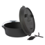 Dutch Oven Gusseisen schwarz Ø 29,7 cm