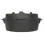 Schwarzer gusseiserner Dutch Oven von El Fuego