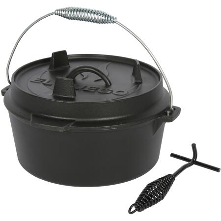 2. Bild von Dutch Oven Gusseisen schwarz Ø 29,7 cm
