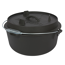 Dutch Oven Gusseisen schwarz Ø 29,7 cm
