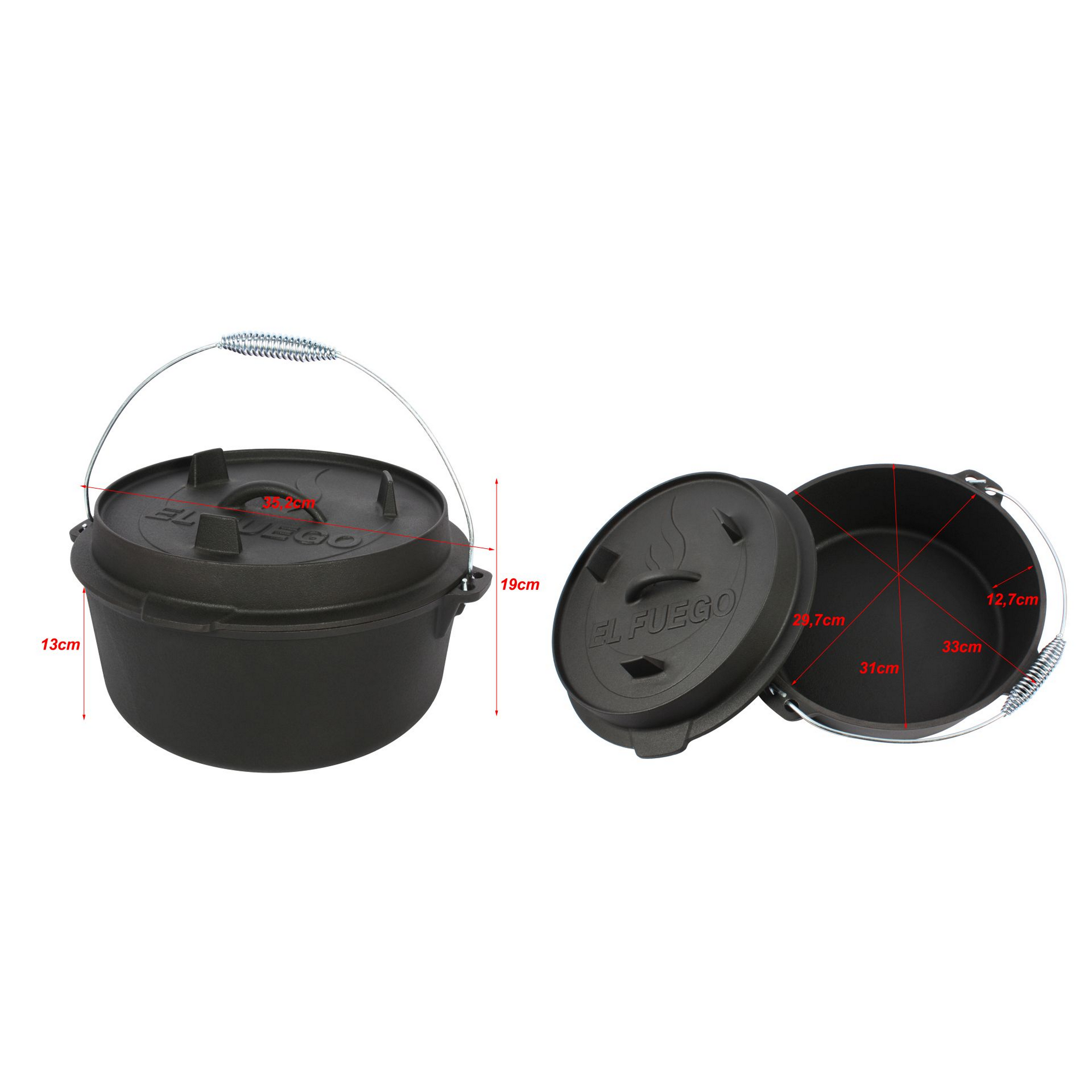 Dutch Oven Ø 29,7 cm, 7,2 l + product picture