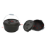 Dutch Oven Gusseisen schwarz Ø 29,7 cm