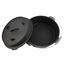 Dutch Oven Gusseisen schwarz Ø 29,7 cm