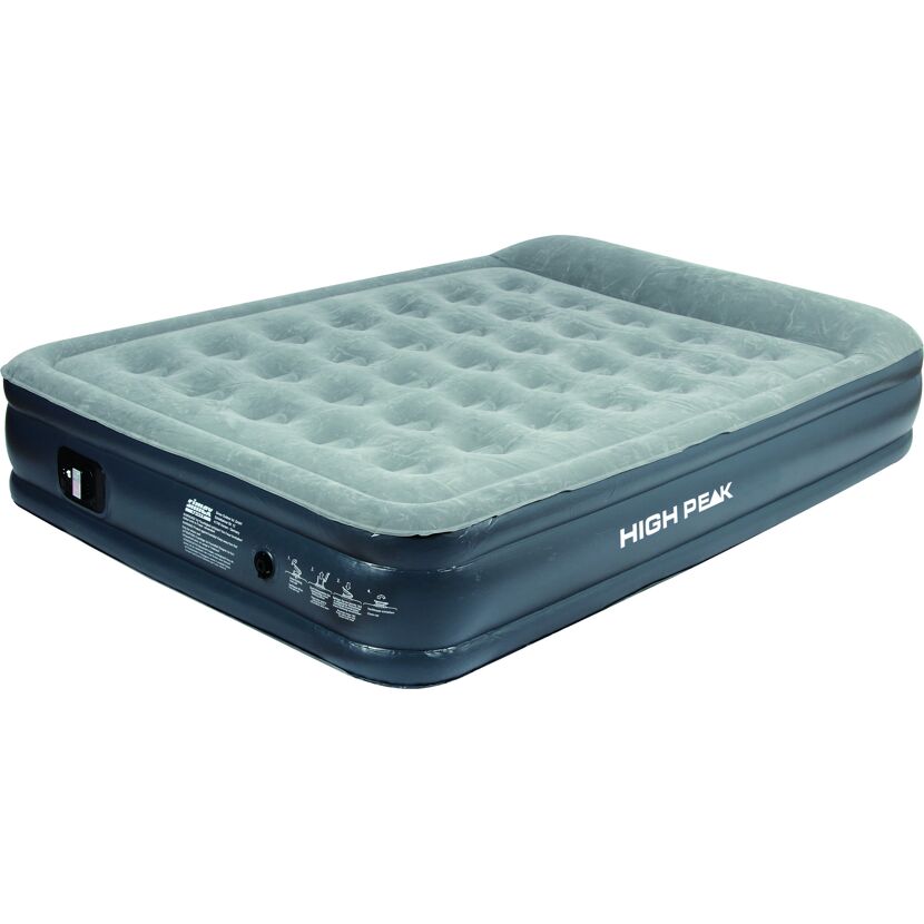 Aufgeblasenes Doppel-Luftbett von High Peak