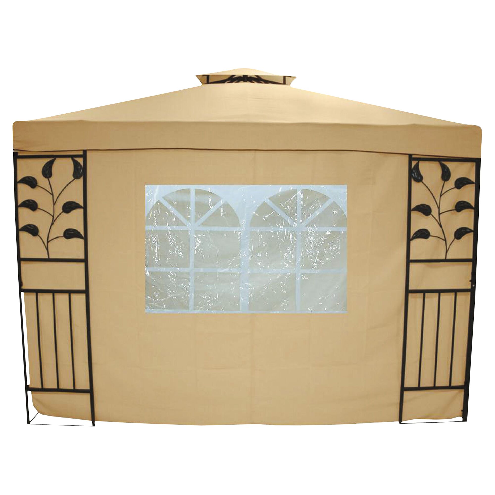Seitenteil Livorno mit Fenster, beige
