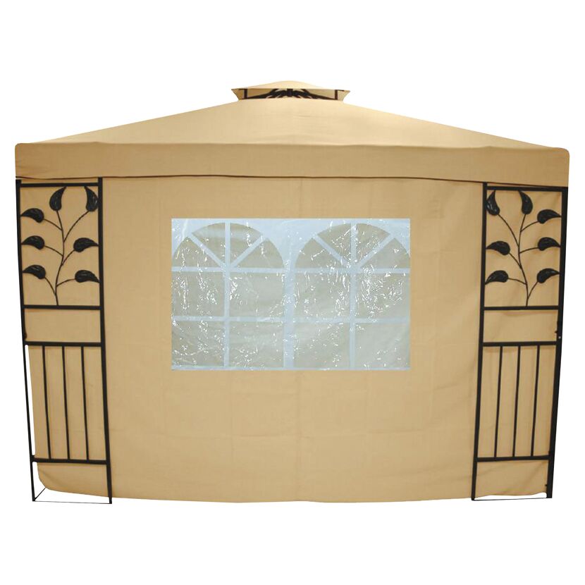 Seitenteil Livorno mit Fenster, beige