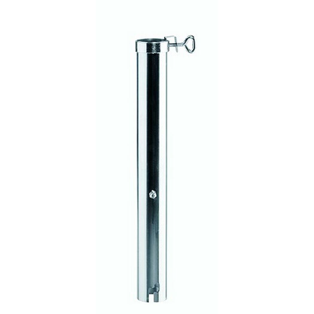 Metallische Bodenhülse für 55 mm Rohre