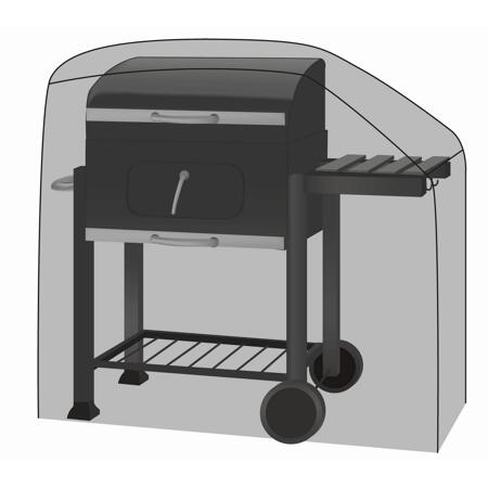 2. Bild von Abdeckhaube für Holzkohlegrill schwarz 136 x 43 x 101 cm