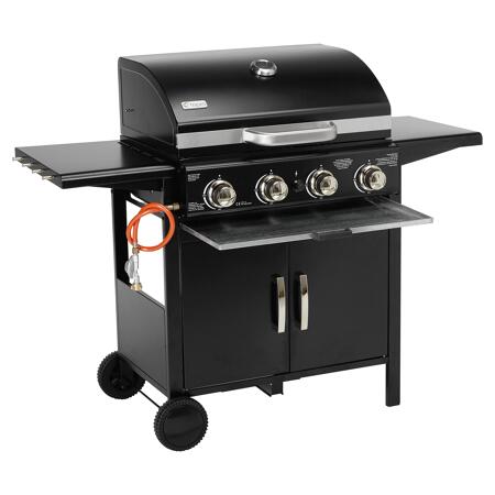 5. Bild von Gasgrill 'Richfield' Metall schwarz 130 x 58 cm