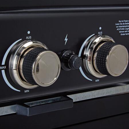 6. Bild von Gasgrill 'Richfield' Metall schwarz 130 x 58 cm