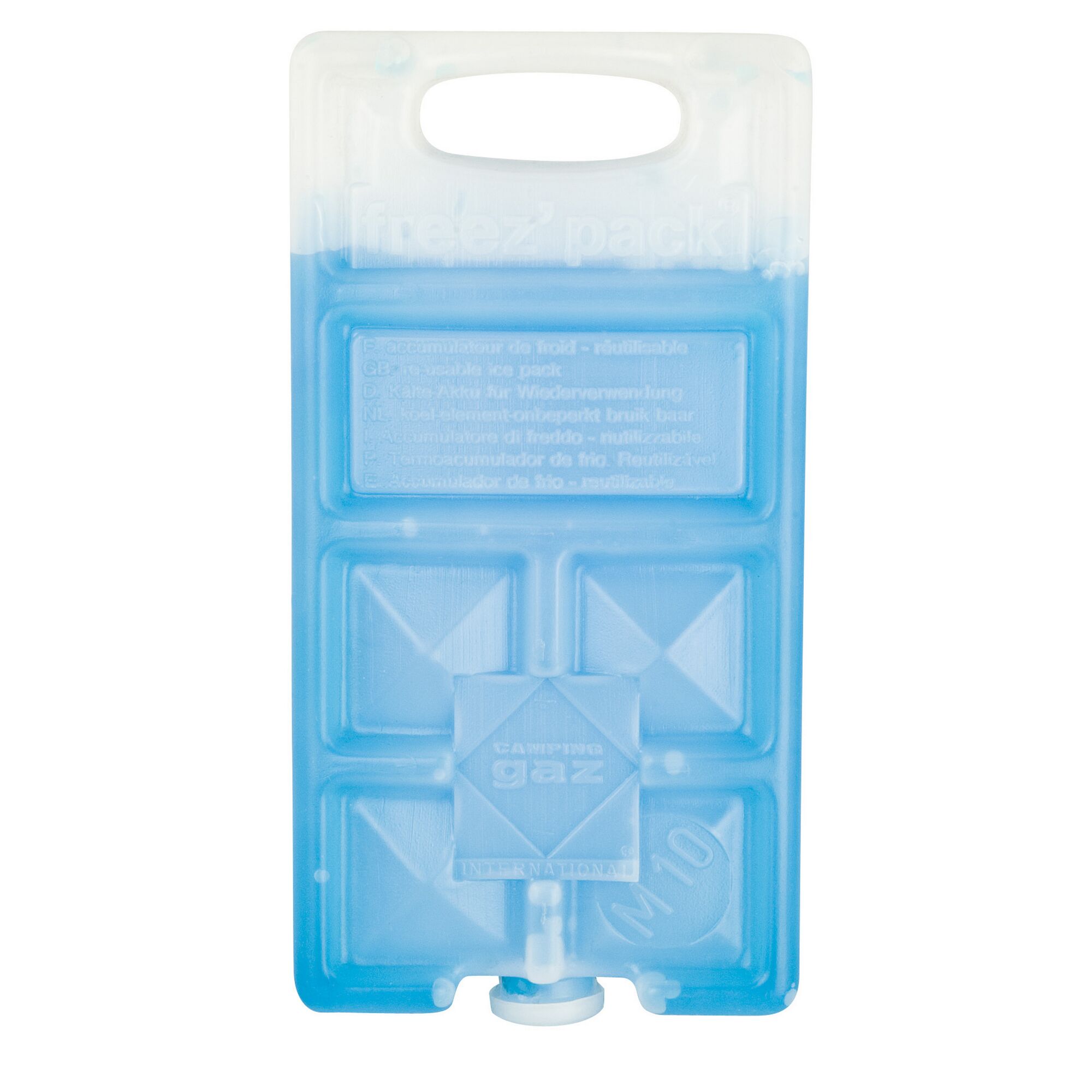 Blaues Kühlelement Freez Pack M10