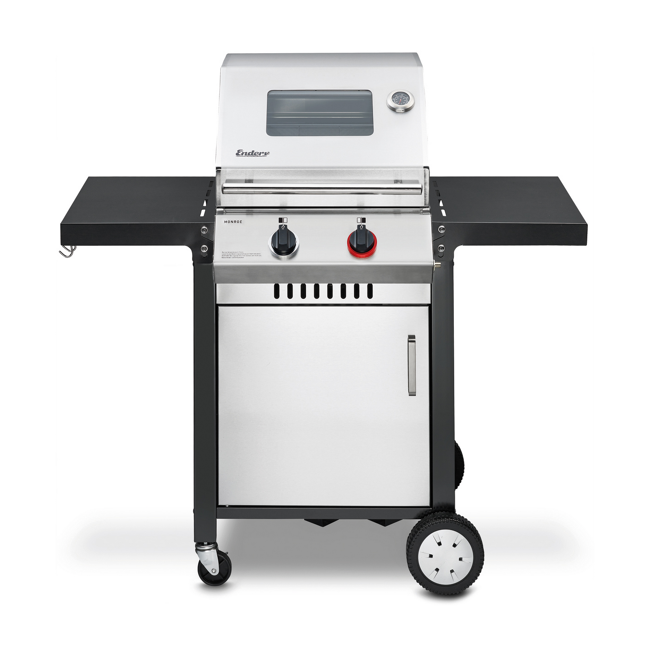 Bild von Gasgrill 'Monroe 2 S Turbo' schwarz
