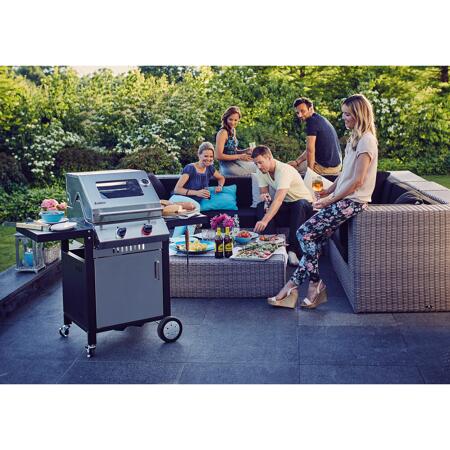 6. Bild von Gasgrill 'Monroe 2 S Turbo' schwarz