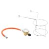 Kartuschenhalter-Set mit Schlauch und Druckminderer