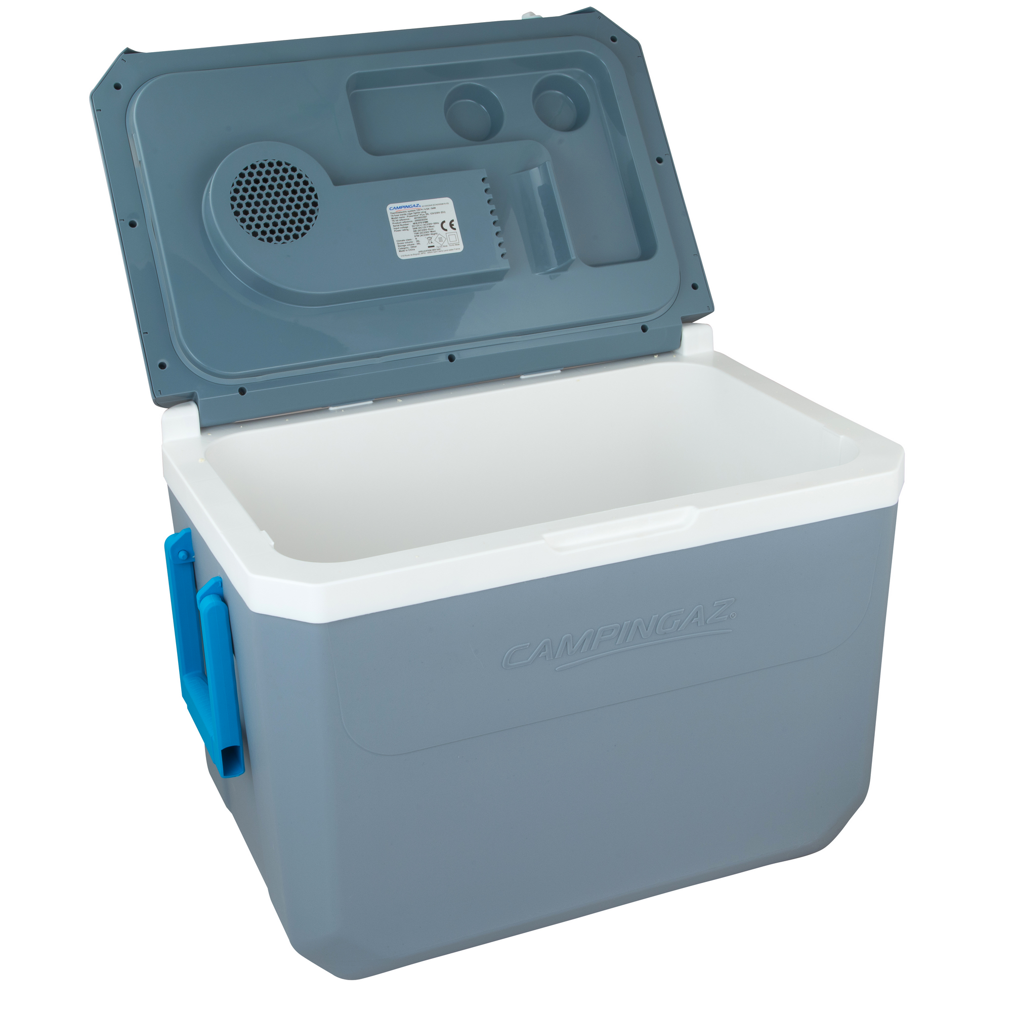 Kühlbox 'Powerbox Plus' grau 12/230 V, 36 Liter