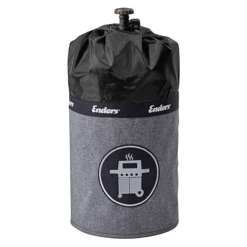 Schwarze Gasflaschenhülle von Enders