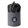 Schwarze und graue Gasflaschenhülle von Enders