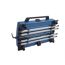 Blauer Koffergasgrill 200 SGR geschlossen