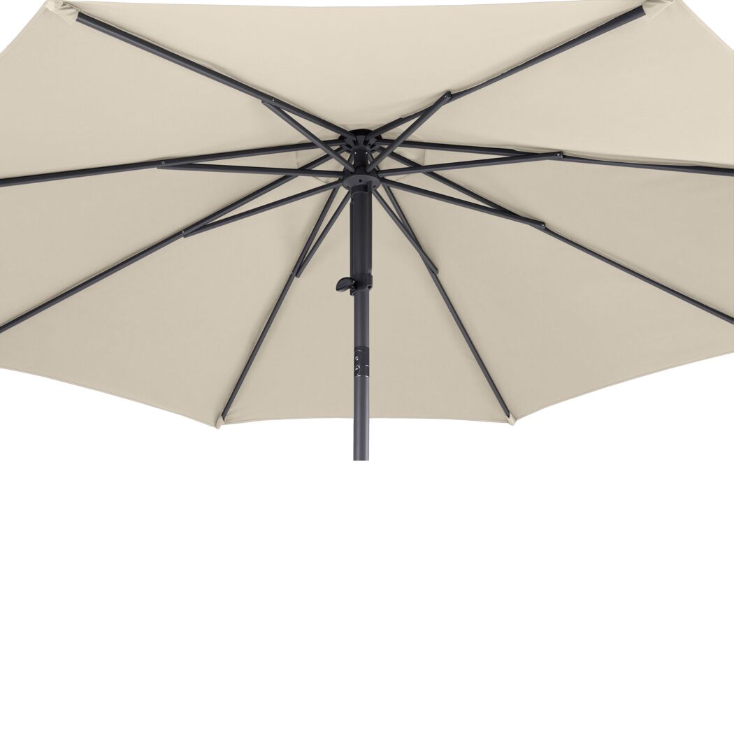 Marktschirm 'Havanna' drehbar/knickbar Ø 270 cm