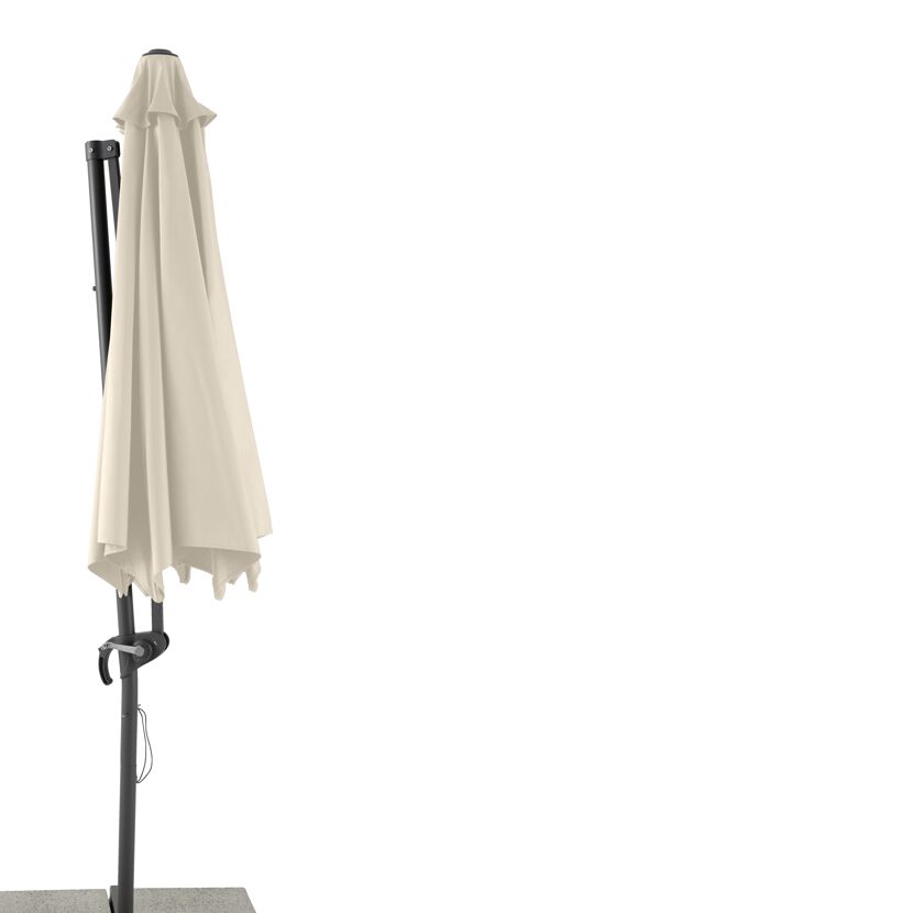 Ampelschirm 'Sylt' drehbar Ø 300 cm