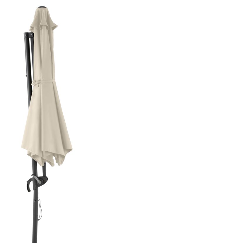 Ampelschirm 'Sylt' drehbar Ø 300 cm
