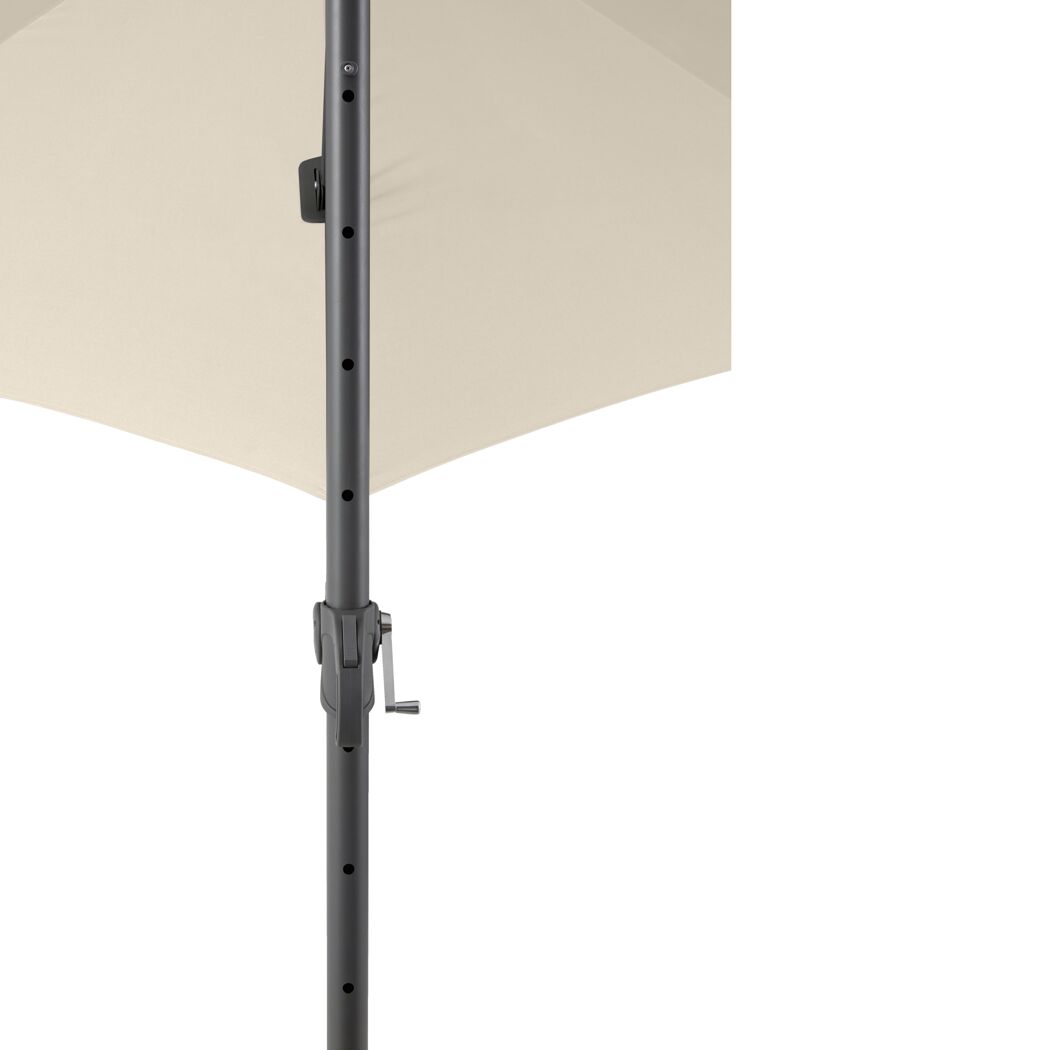 Ampelschirm 'Sylt' drehbar Ø 300 cm