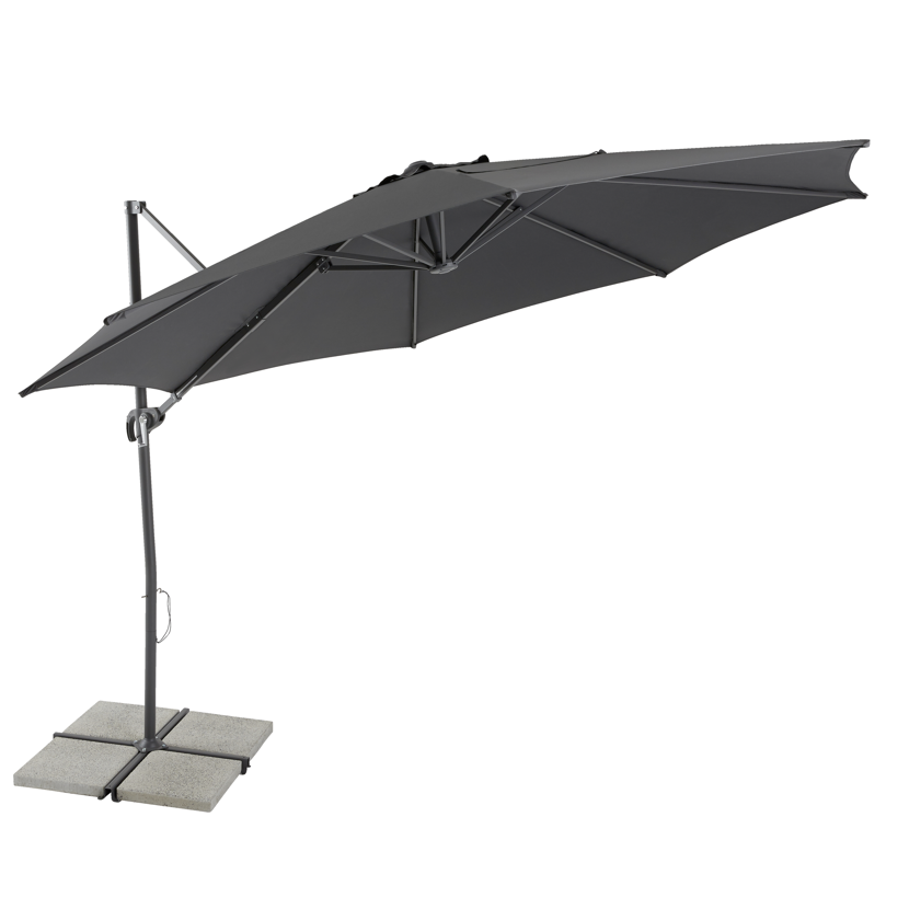 Ampelschirm 'Sylt' drehbar Ø 300 cm