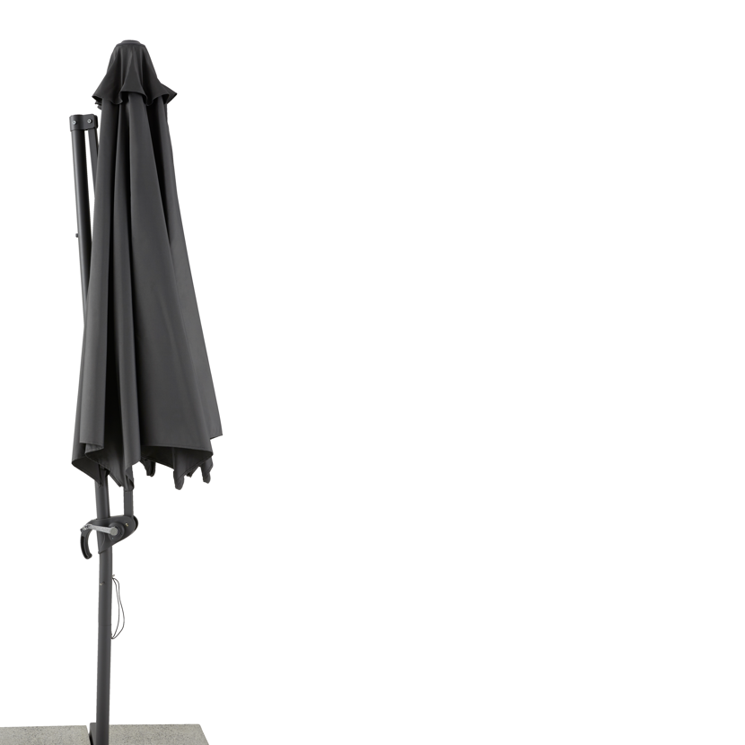 Ampelschirm 'Sylt' drehbar Ø 300 cm