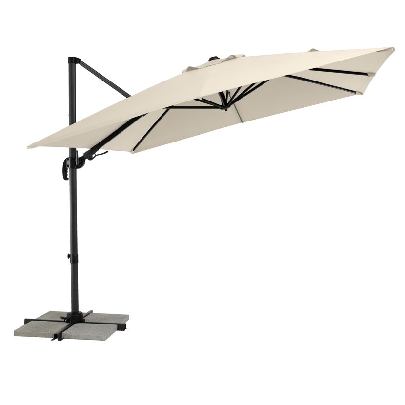 Ampelschirm 'Macau' drehbar 270 x 270 cm