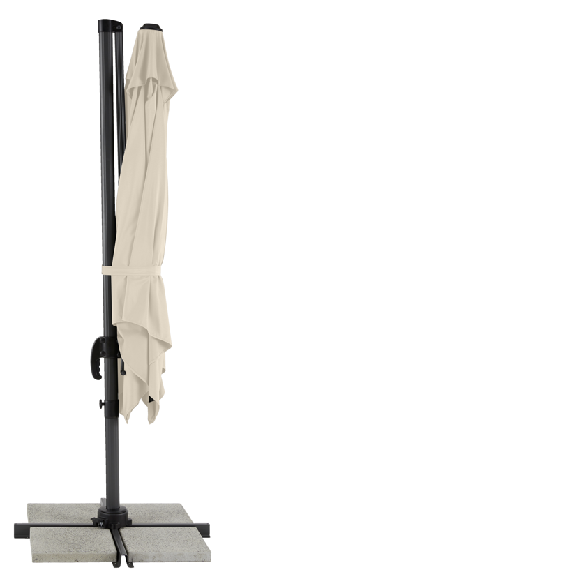 Ampelschirm 'Macau' drehbar 270 x 270 cm