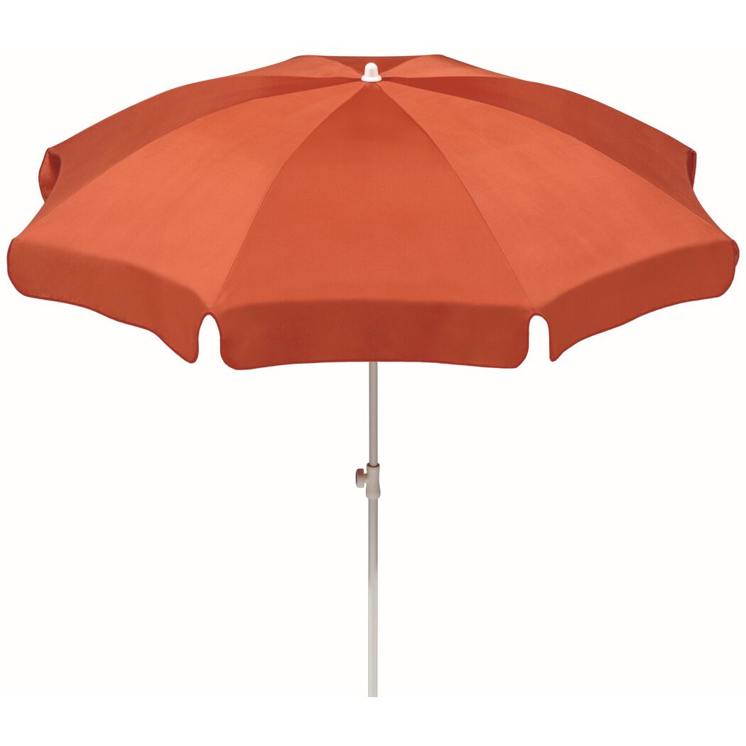 Orangener Sonnenschirm Ibiza